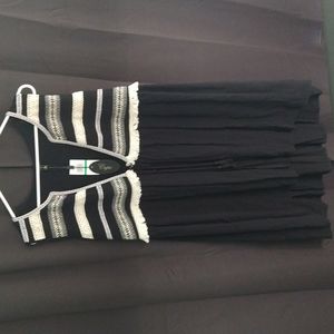 Cupio blouson Black with Aztec design